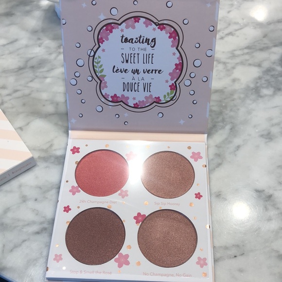 Cotton Candy Champagne blush lighter palette - Picture 2 of 5